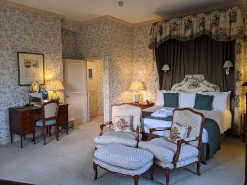 Zona d'estar a Cotswold Lodge Hotel