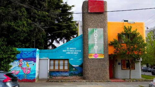 El edificio en el que está el hostel