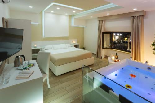 Μια τηλεόραση ή/και κέντρο ψυχαγωγίας στο Le Suites Del Duomo