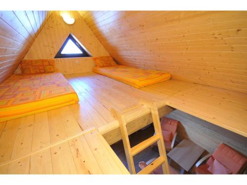 Posteľ alebo postele v izbe v ubytovaní Apartmánová Chalupa