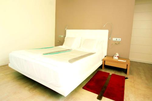Ein Bett oder Betten in einem Zimmer der Unterkunft Mallorca Villa Bon Aire Son Bernat