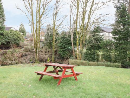 Un jardín fuera de The Knowe Upper