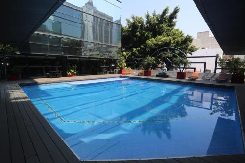 Bazén v ubytování Hotel Park Nilo Reforma nebo v jeho okolí