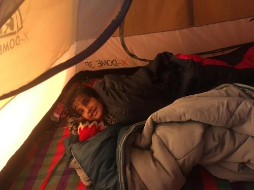 Ein Bett oder Betten in einem Zimmer der Unterkunft SERENITY CAMPS, MUSSOURIE