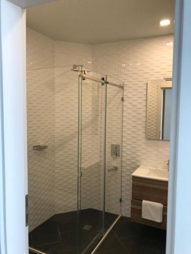Koupelna v ubytování Hotel Bologna