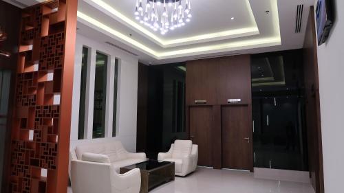 Posezení v ubytování Pars International Hotel