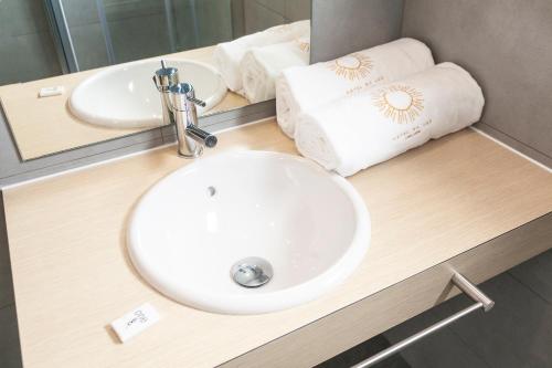 Koupelna v ubytování Hotel Da Luz