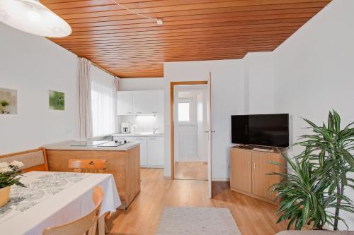 Kuchyň nebo kuchyňský kout v ubytování Ferienwohnung Wennesz 1