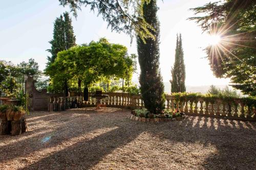 En have udenfor Villa La Piccioncina Firenze