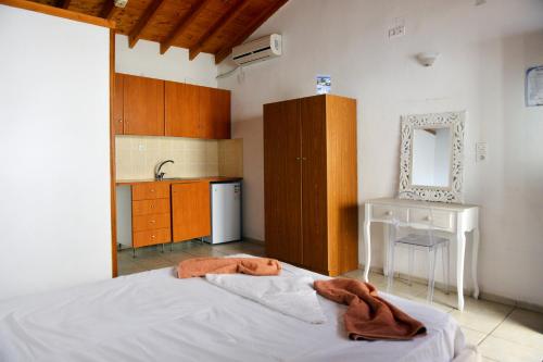 Cama o camas de una habitación en Yalis Studios