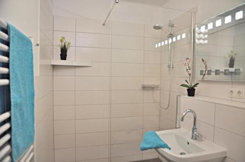Vonios kambarys apgyvendinimo įstaigoje Zuflucht