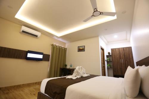 Katil atau katil-katil dalam bilik di The Ventura Grand Hotel