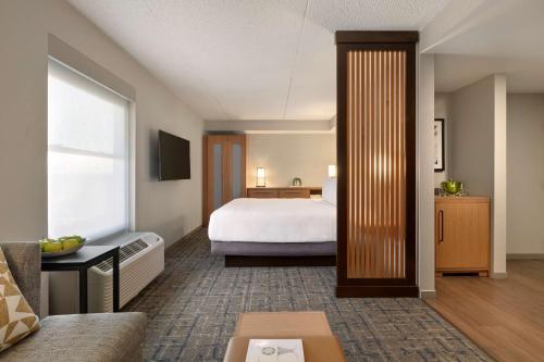 Postelja oz. postelje v sobi nastanitve Hyatt Place Tucson Central