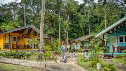 Zahrada ubytování Mayang Sari Beach Resort