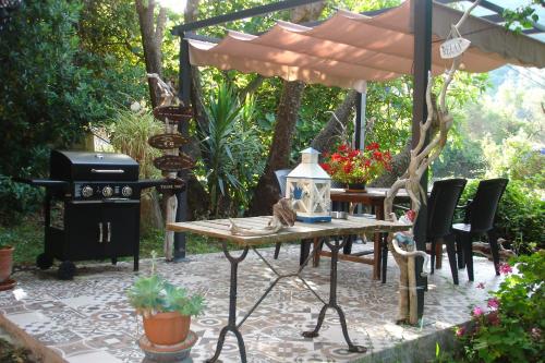 Κήπος έξω από το Villa Leena