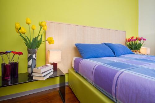 Cama o camas de una habitación en Casa Stucky