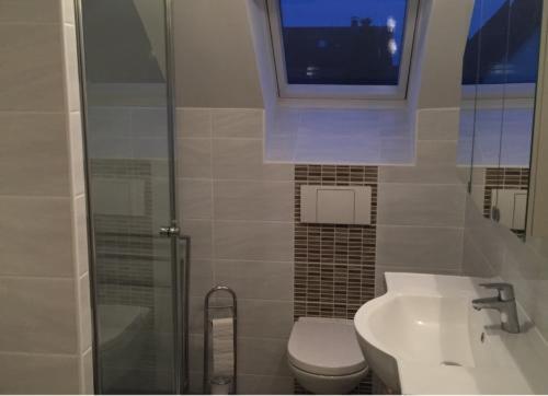 Ferienwohnung Barbara tesisinde bir banyo