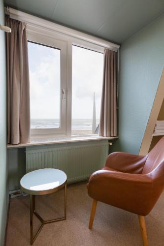 Χώρος καθιστικού στο Strandhotel Scheveningen