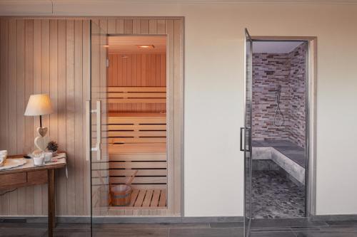 Ένα μπάνιο στο Albergo Capriolo