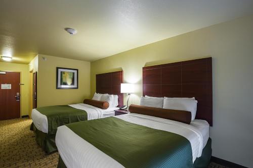 Ein Bett oder Betten in einem Zimmer der Unterkunft Cobblestone Inn & Suites - Altamont