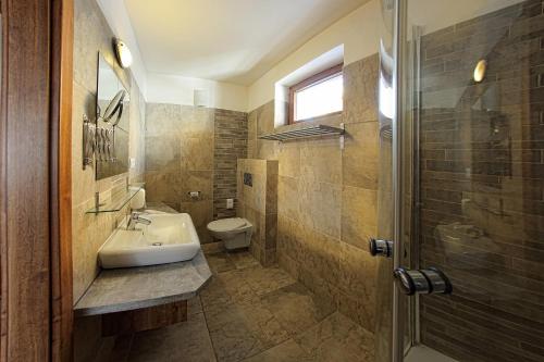 Ванная комната в Penzión Dubo