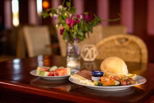 Mad på hotellet eller i nærheden