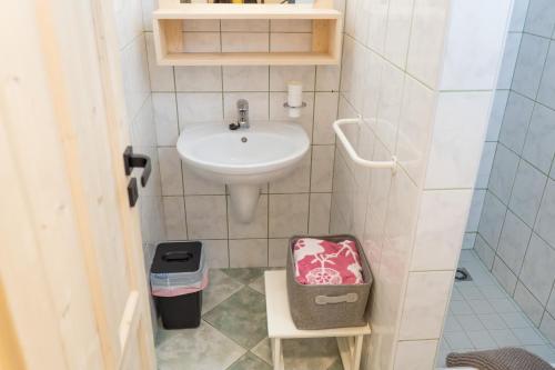 Баня в Apartmány pod Ještědem