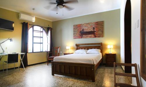 
Ein Bett oder Betten in einem Zimmer der Unterkunft La Guaca Hostel Santa Marta
