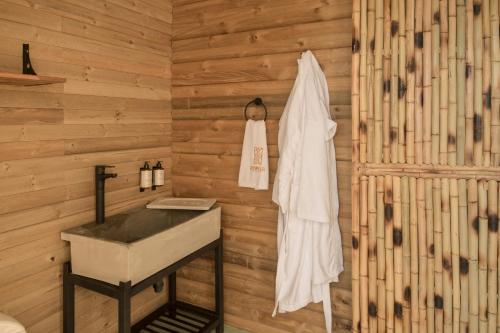 Kúpeľňa v ubytovaní Ankua Eco Hotel