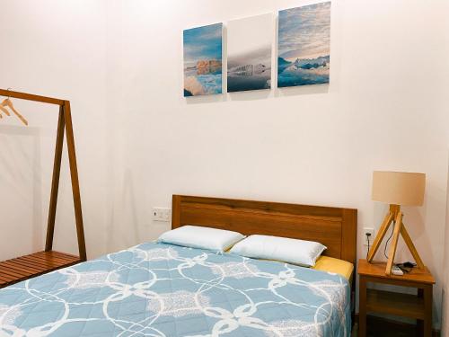 Katil atau katil-katil dalam bilik di YOURS Homestay
