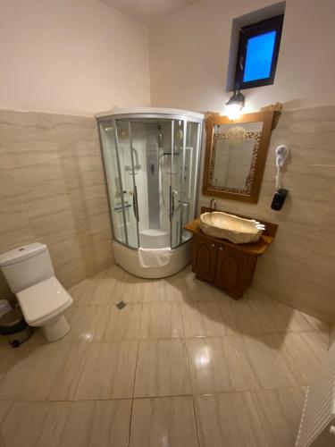 Koupelna v ubytování Hotel LaCetate