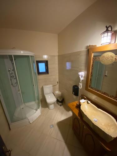 Koupelna v ubytování Hotel LaCetate