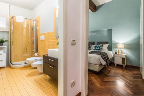Ванная комната в FamilyBO Apartments Santo Stefano