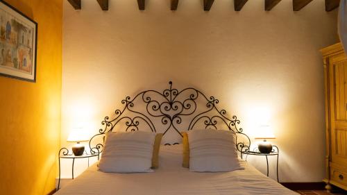 Krevet ili kreveti u jedinici u objektu La Ferme Oasis