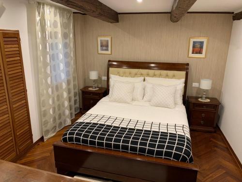 Säng eller sängar i ett rum på Casa Jaqueline ( Attico )