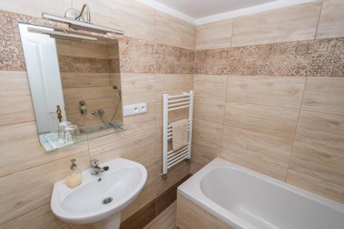 Koupelna v ubytování Apartment Belveder Brno