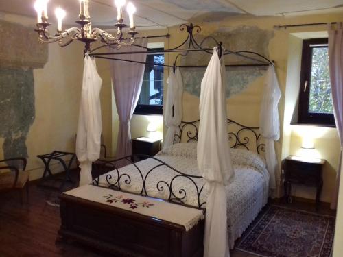Кровать или кровати в номере Villa Della Stua