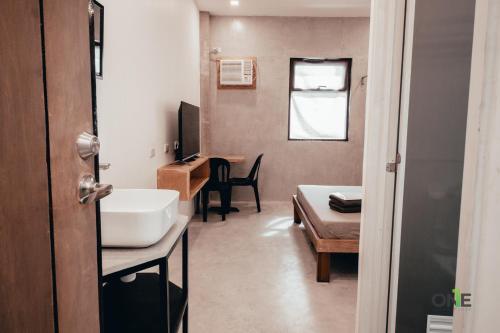 Ett badrum på One Biñan Place