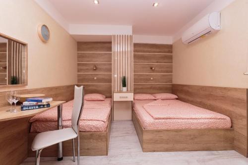 Katil atau katil-katil dalam bilik di Apart & Rooms Fotinov
