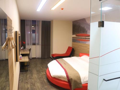 Fotografie z fotogalerie ubytování Thank Inn Chain Hotel jiangsu taizhou hailing district yingchun road v destinaci Taizhou