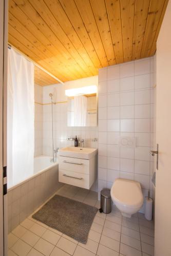 Koupelna v ubytování Chalet Sunneblick