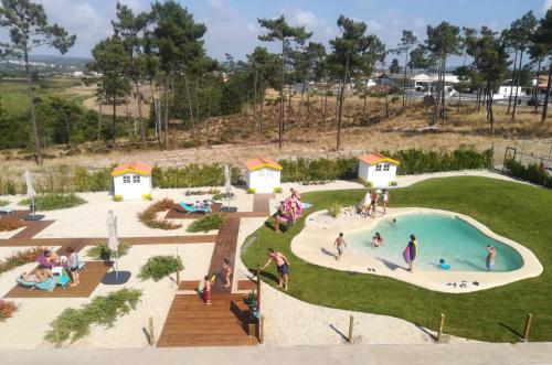 Uma vista da piscina em Hotel Rural Monte da Leziria ou nas proximidades