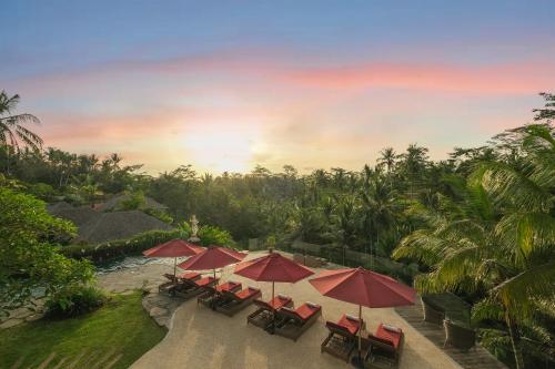 Puri Sebali Resort — Pool view