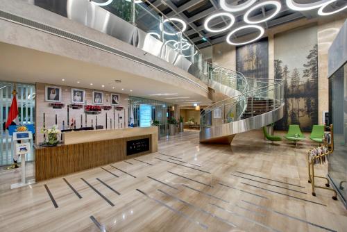 Vstupní hala nebo recepce v ubytování Remal Hotel