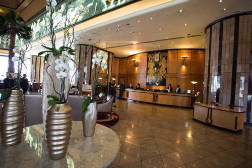 The lobby or reception area at Intercontinental Johannesburg Sandton Towers, an IHG Hotel