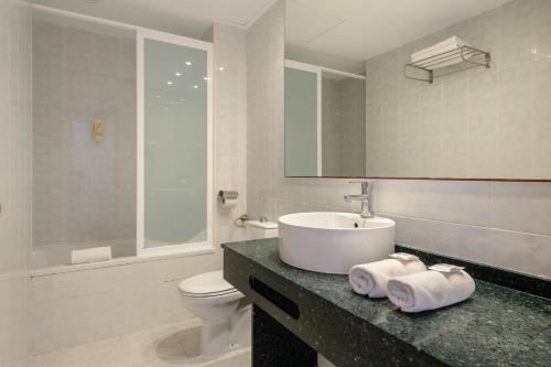 Ванная комната в Apartamentos Vibra Panoramic