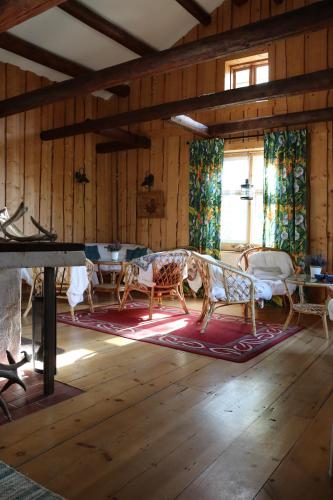 Skogsbrynet B&B, Bredsjö Nya Herrgårdにあるシーティングエリア
