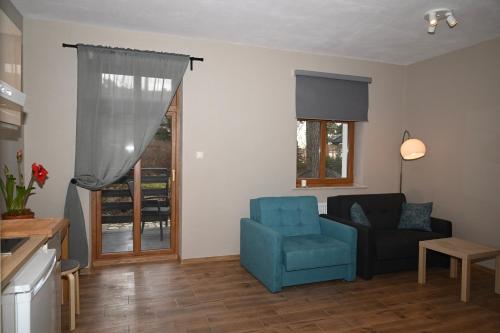 Posezení v ubytování Apartamenty Generalskie