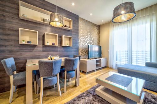 Χώρος καθιστικού στο Luxury Kalman Centar Apartman