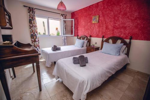 Postel nebo postele na pokoji v ubytování La Maison de la Plage, by Comfortable Luxury